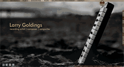 Desktop Screenshot of larrygoldings.com