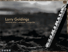 Tablet Screenshot of larrygoldings.com
